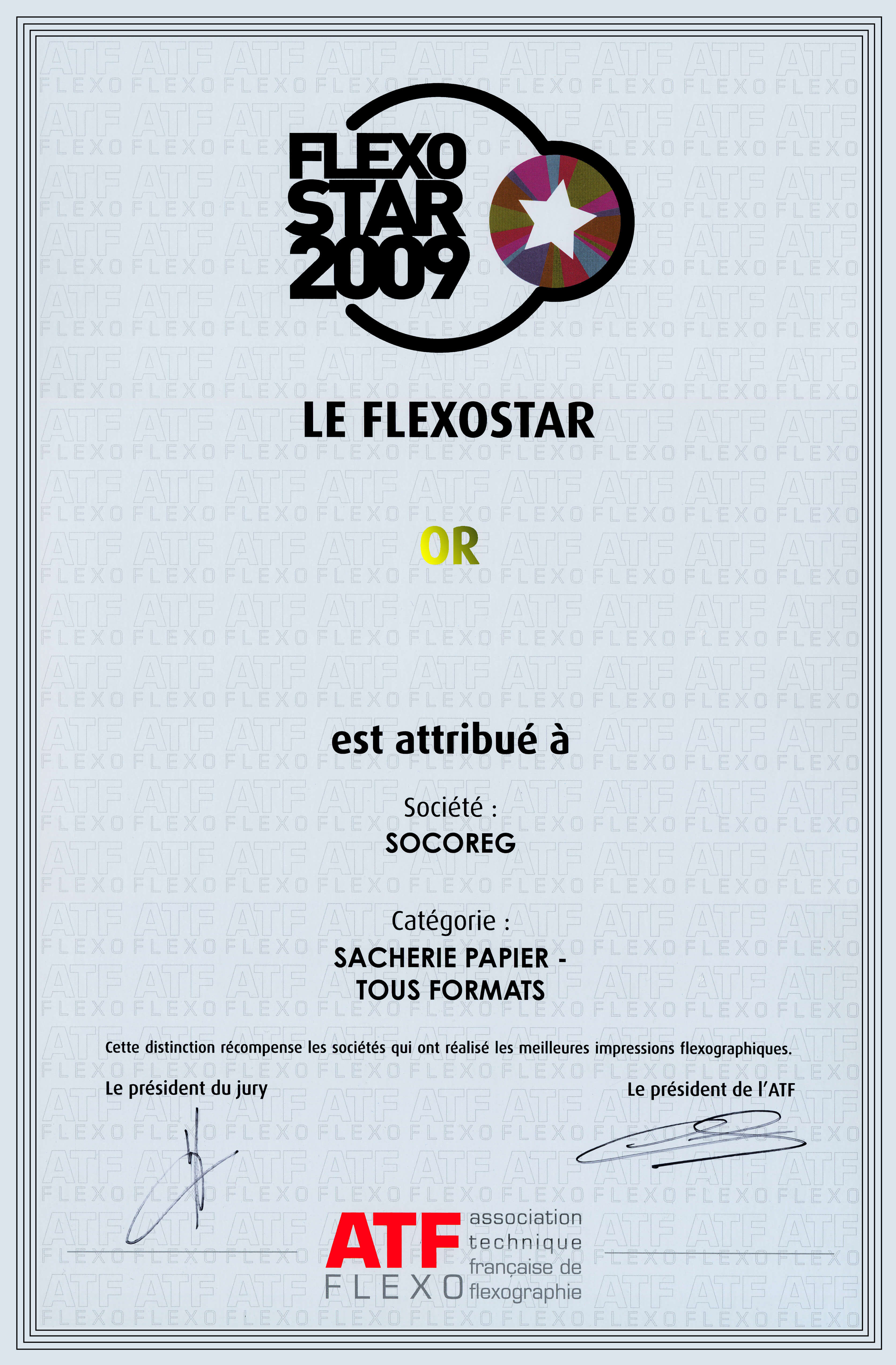 Flexostar or 2009